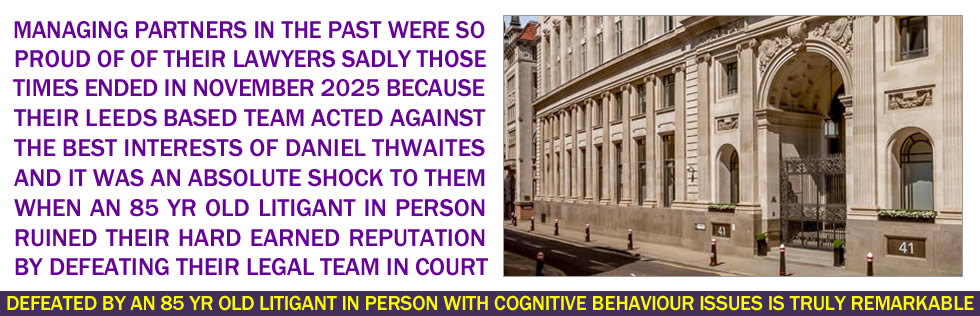 Addleshaw Goddard Belittled